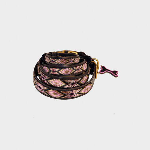 Hundehalsband (mittel / 25-35cm) - Kampuri Pink