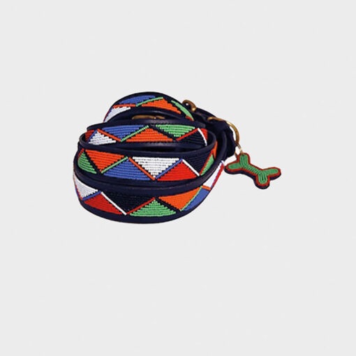 Hundehalsband (mittel / 25-35cm) - Maasai