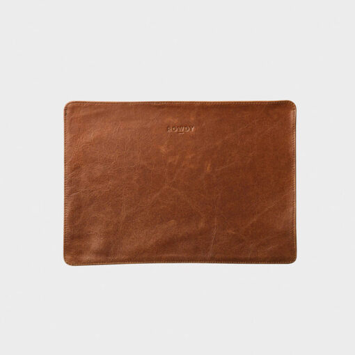 Rowdy Leder Laptop-Etui 13/14“ - Farbe Cedar