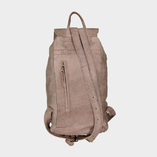 Rowdy Leather Rucksack - Colour Boulder - Image 3