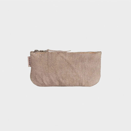 Rowdy Leder Travel Pouch - Farbe Boulder