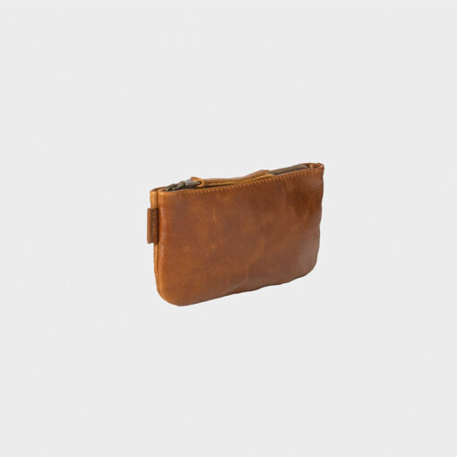 Rowdy Travel Pouch Leather - Colour Cedar - Image 2