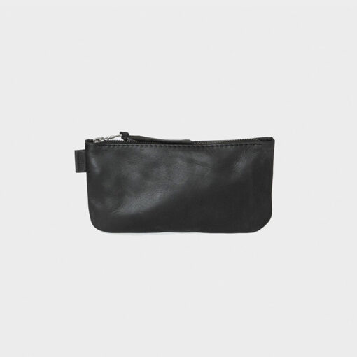 Rowdy Leder Travel Pouch - Farbe Charcoal