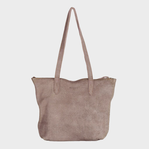 Rowdy Leder Tote (Shopper) - Farbe Boulder