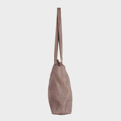 Rowdy Leder Tote (Shopper) - Farbe Boulder – Bild 3