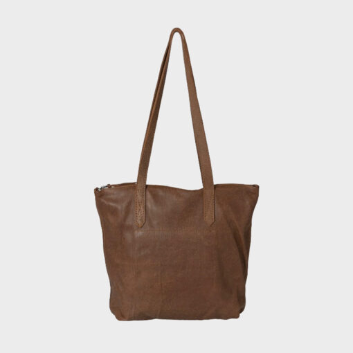 Rowdy Leder Tote (Shopper) - Farbe Mountain – Bild 2