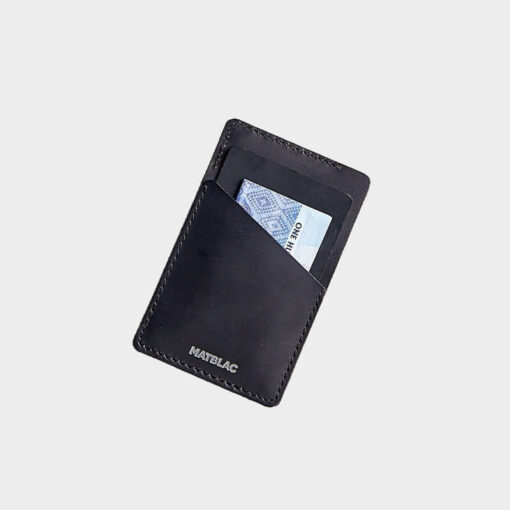 MATBLAC Black Leather Quickdraw Wallet