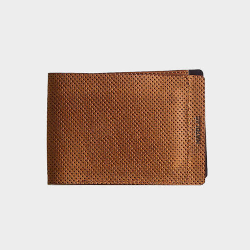 MATBLAC The Huntsman / Brown Leather Magnetic Billfold Wallet / LTD Pinned Edition