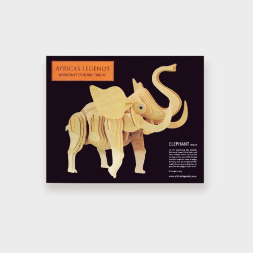 3D Puzzle Set - Afrikas Legenden - Elefant