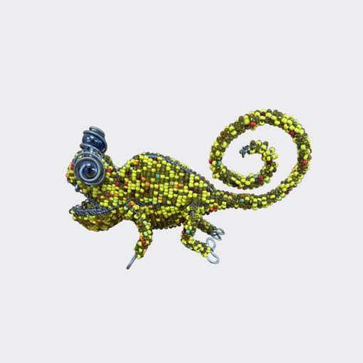 Chameleon Beaded Craft (Small) - Yellow colour