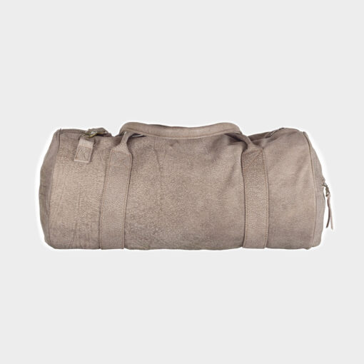 ROWDY Leder Weekender - Farbe Boulder / Grau