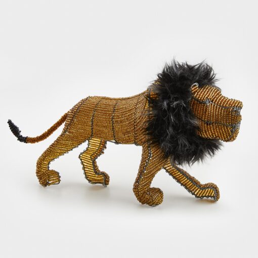 Lion Beaded Craft with Mane (Medium)