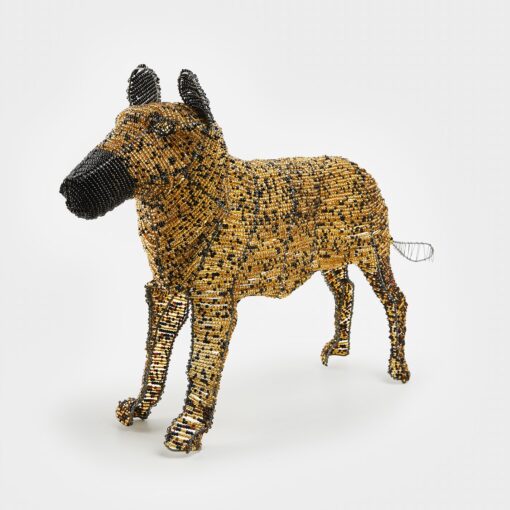 African Wild Dog Beaded Craft (Medium) - Colourful