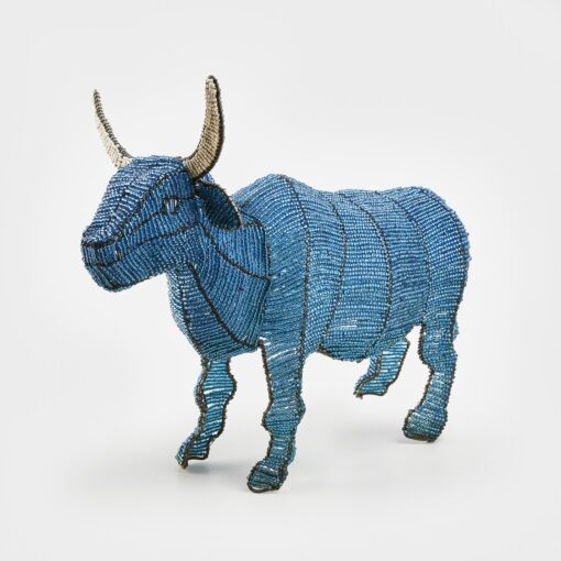 Buffalo Beaded Craft (Medium) - Blue