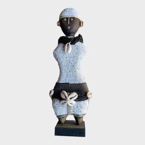 Namji Doll Beaded Craft - Gentleman in White with Necklace