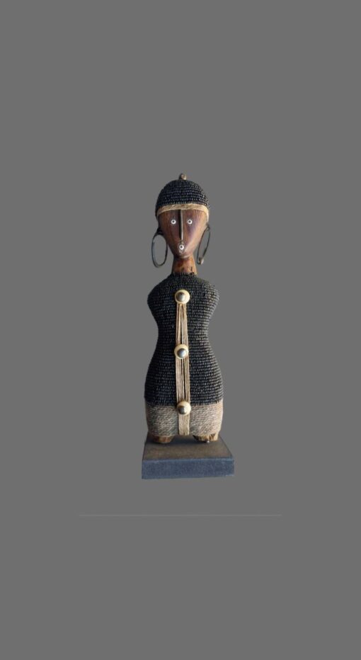 Namji Doll Beaded Craft - Slender Lady in Black