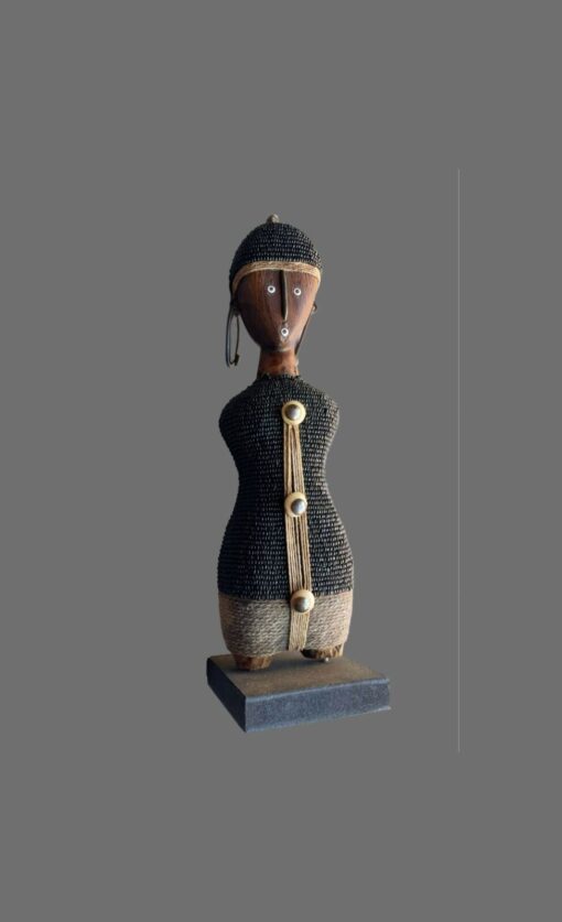 Namji Doll Beaded Craft - Slender Lady in Black - Image 2