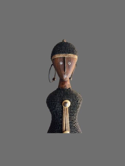 Namji Doll Beaded Craft - Slender Lady in Black - Image 3