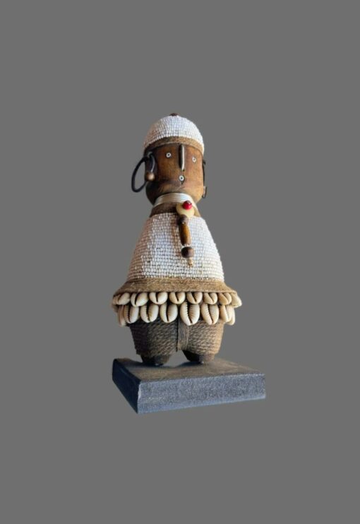 Namji Doll Beaded Craft - Lady in White with Red Knob