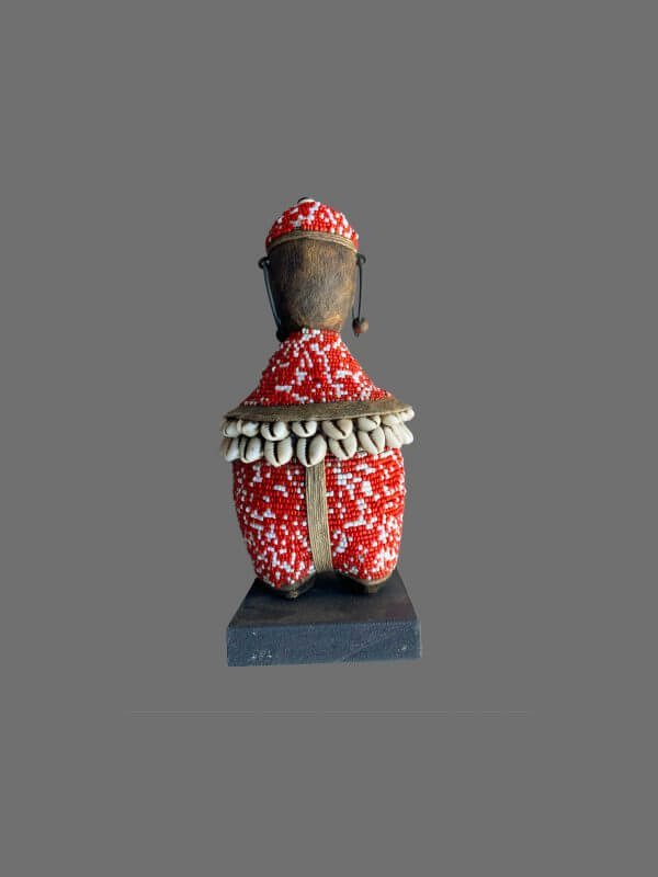 Namji Doll Beaded Craft - Corpulent Lady in Red/White