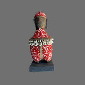 Namji Doll Beaded Craft - Corpulent Lady in Red/White