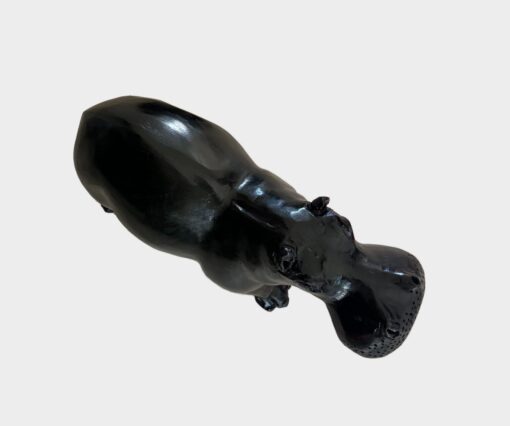 Hippopotamus made from Ebony Wood - Image 2