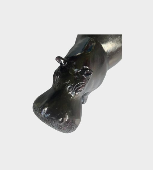 Hippopotamus made from Ebony Wood - Image 3