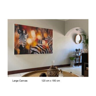 Richard du Toit - Zebra, Kruger Park, Südafrika - Papierdruck 3 RdT 175 Canvas