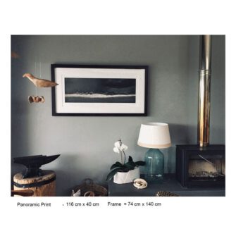 Richard du Toit - Elefanten, Savute, Botswana - Papierdruck 5 RdT 39 Frame