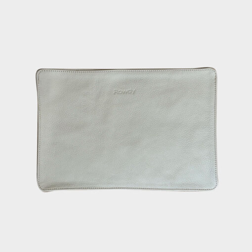 Rowdy The Laptop Slip 13/14" Leather - Colour Stone