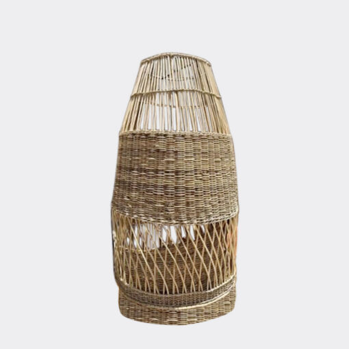 Light/Lampshade - Open Weave - Conical Shape - (Malawi)