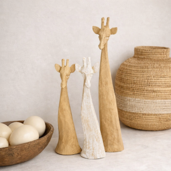 Giraffenkopf Jacaranda-Holz (Swasiland) - Medium 9 2C75DC6D DD6C 423E A654 22210F50CFFC