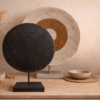 Makenge Basket Painted - Golden Eclipse - (Zambia) - Large 7 2F773A91 15BB 42E4 A253 3BA527D1C9AE