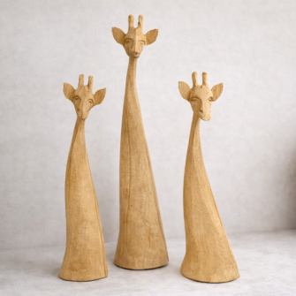 Giraffenkopf Jacaranda-Holz (Swasiland) - Medium 8 45E9D7C1 7CA3 49CF 958D 02602ACABBC1