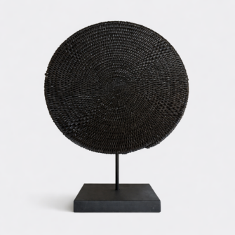 Makenge Korb Bemalt - Mitternachtsfinsternis - (Sambia) - Mittel 4 698AD296 1CDC 4259 9E3E F6A974356C9C