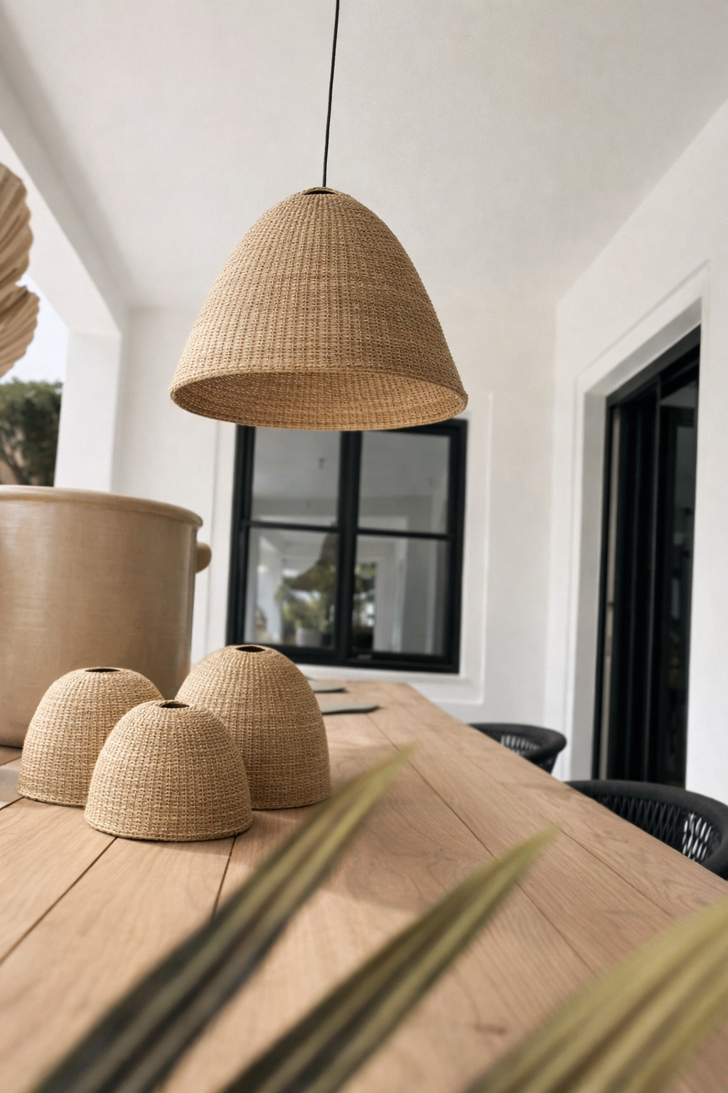 Leuchte / Lampenschirm - Dichte Webart - (Malawi) Small 3 Leuchte / Lampenschirm - Dichte Webart - (Malawi) Small – Bild 3