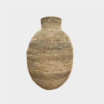 Alternative view of Bohero Basket Plain - Beehive Shape - (Zimbabwe) - Small