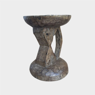 Alternative view of Tonga Stool (Zimbabwe) - Medium