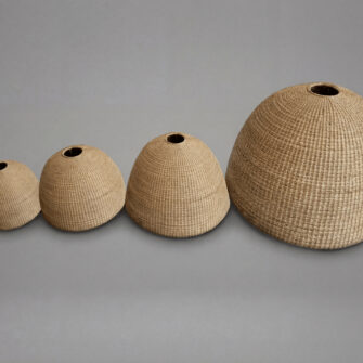 Leuchte / Lampenschirm - Dichte Webart - (Malawi) Small 4 Generated with Kive.ai kive image 2 Kopie 124