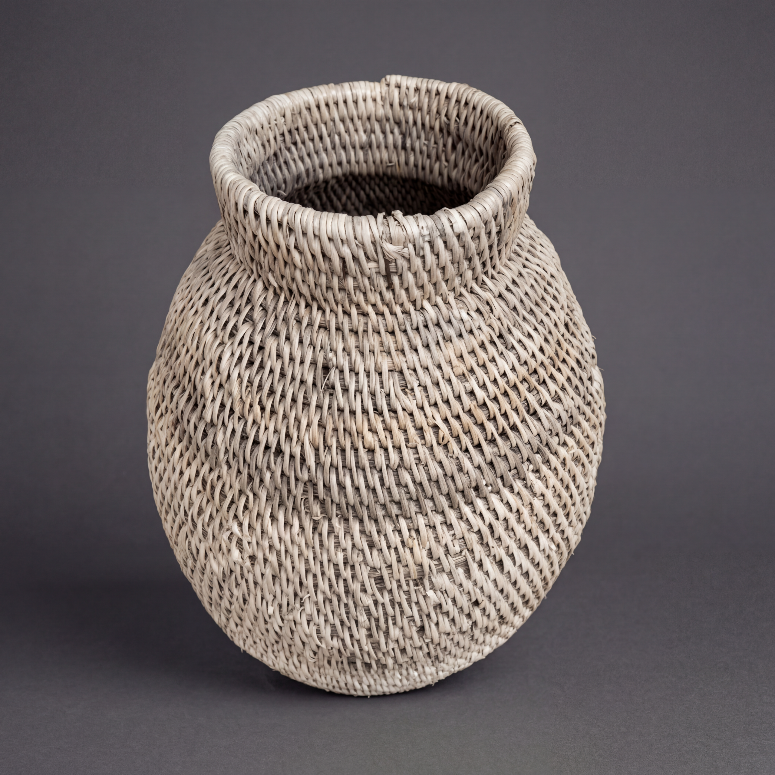 Bohero Korb Unbemalt - Bienenstockform - (Simbabwe) - S 2 Bohero Korb Unbemalt - Bienenstockform - (Simbabwe) - S – Bild 2