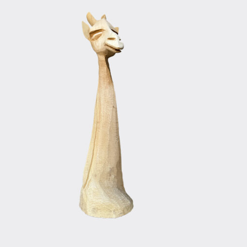 Giraffe Head Jacaranda Wood (Swaziland) - Medium - Image 2