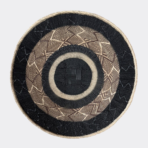 Tonga Basket Flat - Tribal Sunburst - (Zimbabwe) - Image 2