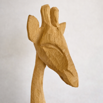 Giraffenkopf Jacaranda-Holz (Swasiland) - Medium 6 07AB47F8 A9D5 431D 94E9 04F0C506D49B