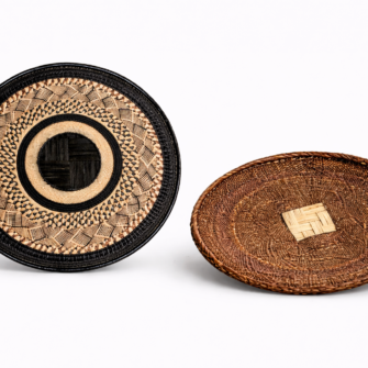 Tonga Korb (flach) - Braun Unifarben 7 5848CE97 E9FD 4CA7 9AEC 4AF0A45CC3F7