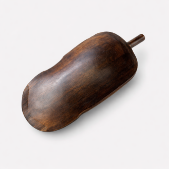 Tutsi Holzschale - Ellipsenform