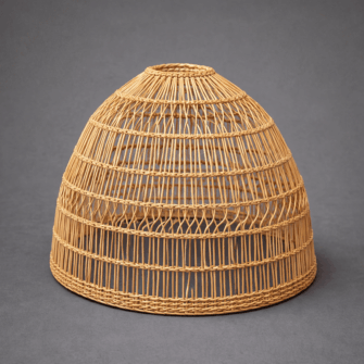 Leuchte / Lampenschirm - Offene Webart - (Malawi)