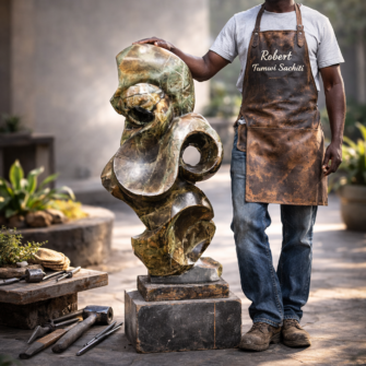 Steinskulptur "Pelikan Mutter" - Aus seltenem Dolomitstein aus Zimbabwe 9 898A0169 CF94 4277 9766 38F52A1CEA15