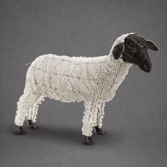 Perlenhandwerk - Schaf (Mittelgroß)