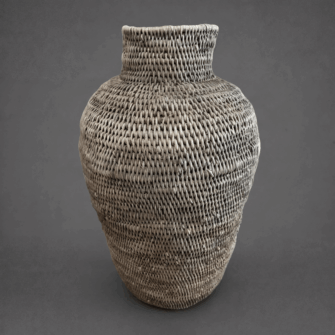 Bohero Korb Unbemalt - Bienenstockform - (Simbabwe) - XL