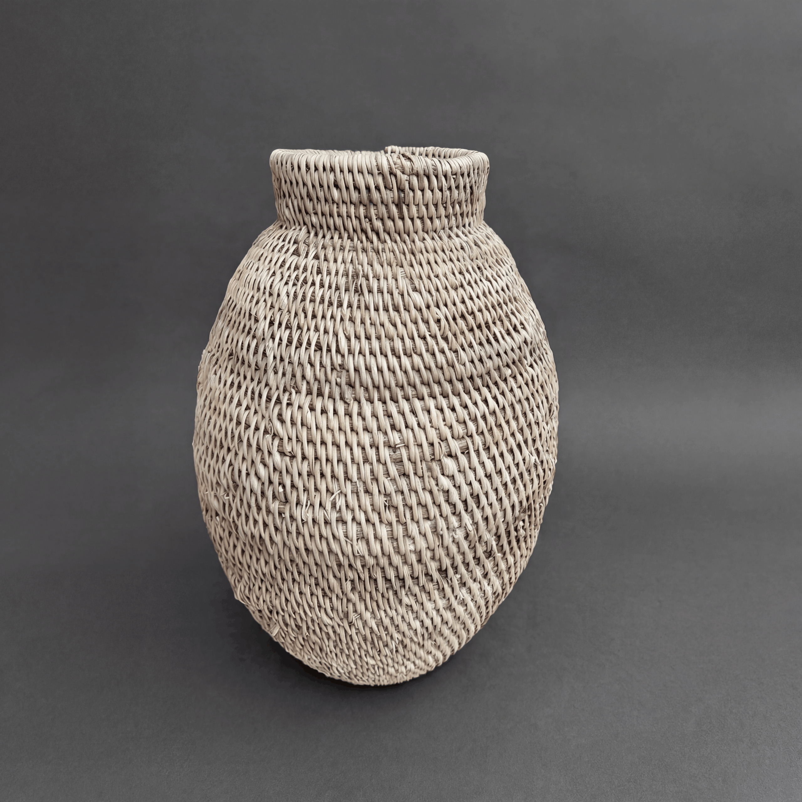 Bohero Korb Unbemalt - Bienenstockform - (Simbabwe) - S 1 Bohero Korb Unbemalt - Bienenstockform - (Simbabwe) - S